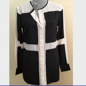 W118 by Walter Baker Colorblock Blouse